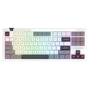 کیبورد بی سیم مکانیکال گیمینگ ردراگون مدل K729 PRO WGB RGB